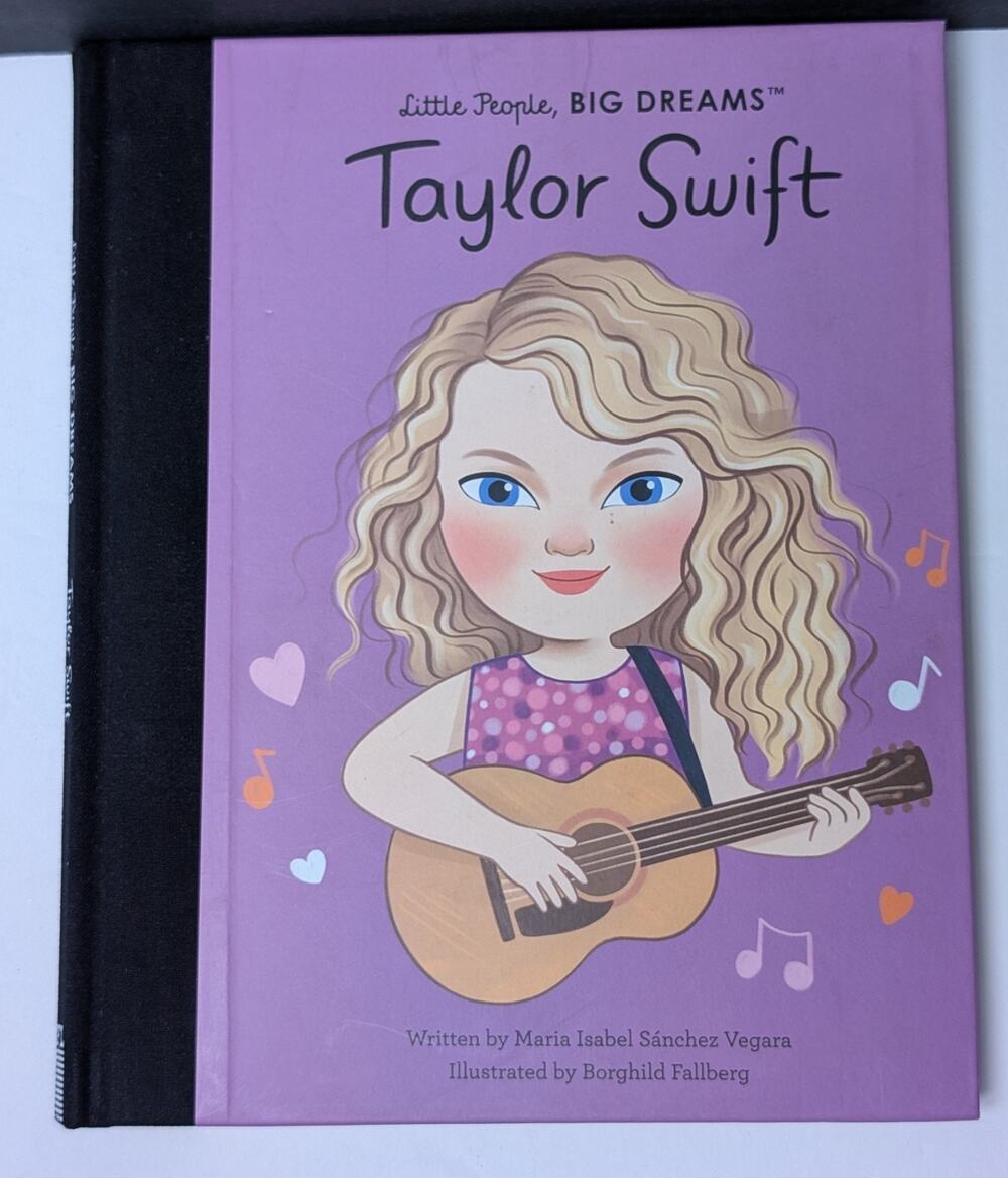 Taylor Swift (Little People, BIG DREAMS) 2024 Hardcover Childrens Book Mini Bio